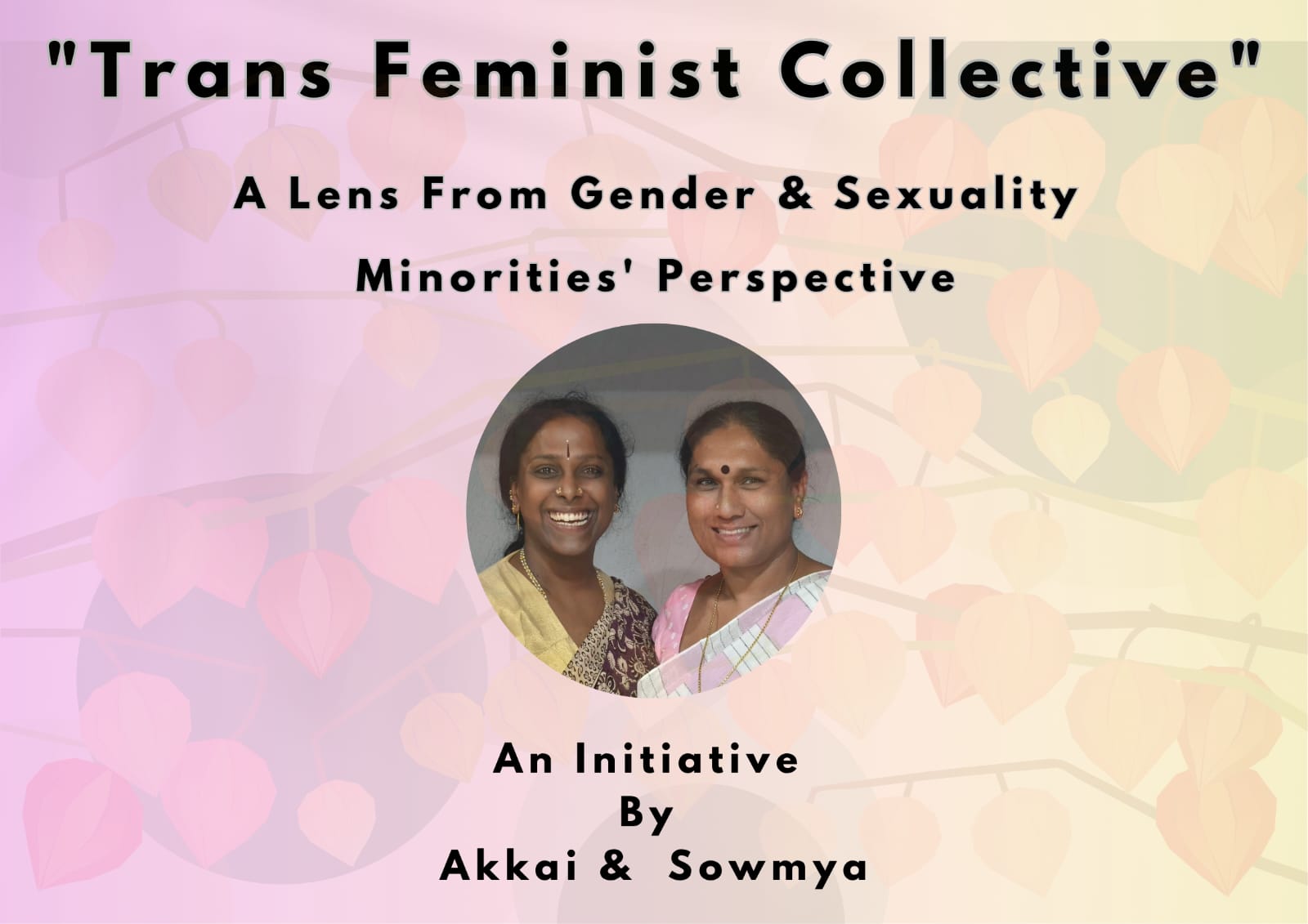 TFC : Trans Feminist Collective — event poster