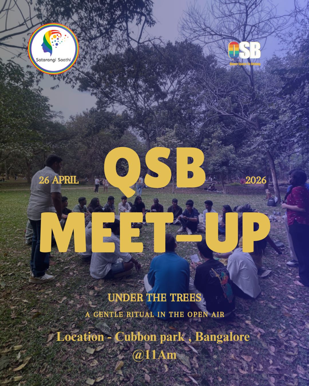 QSB MEET-UP — event poster