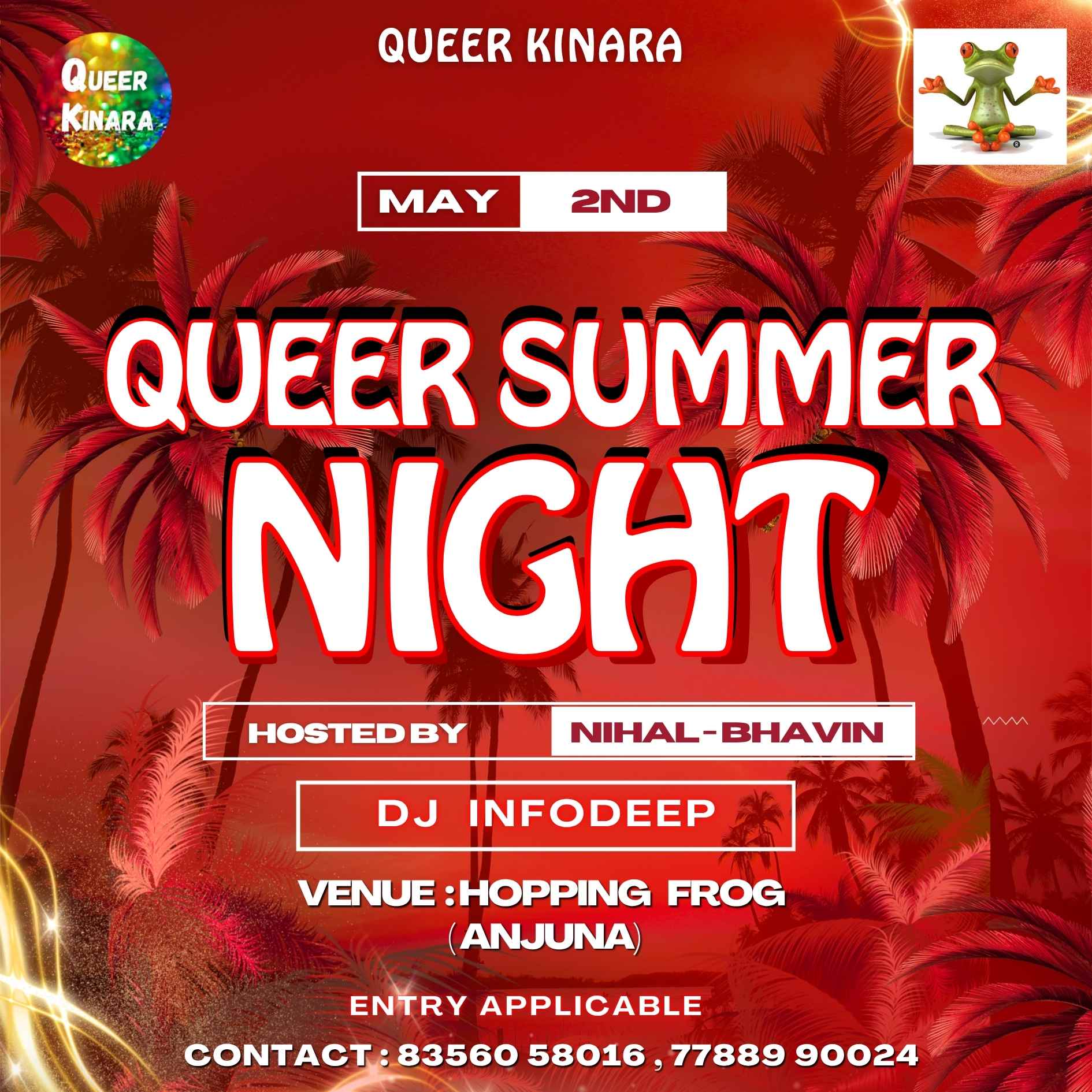 Queer Summer Night — event poster