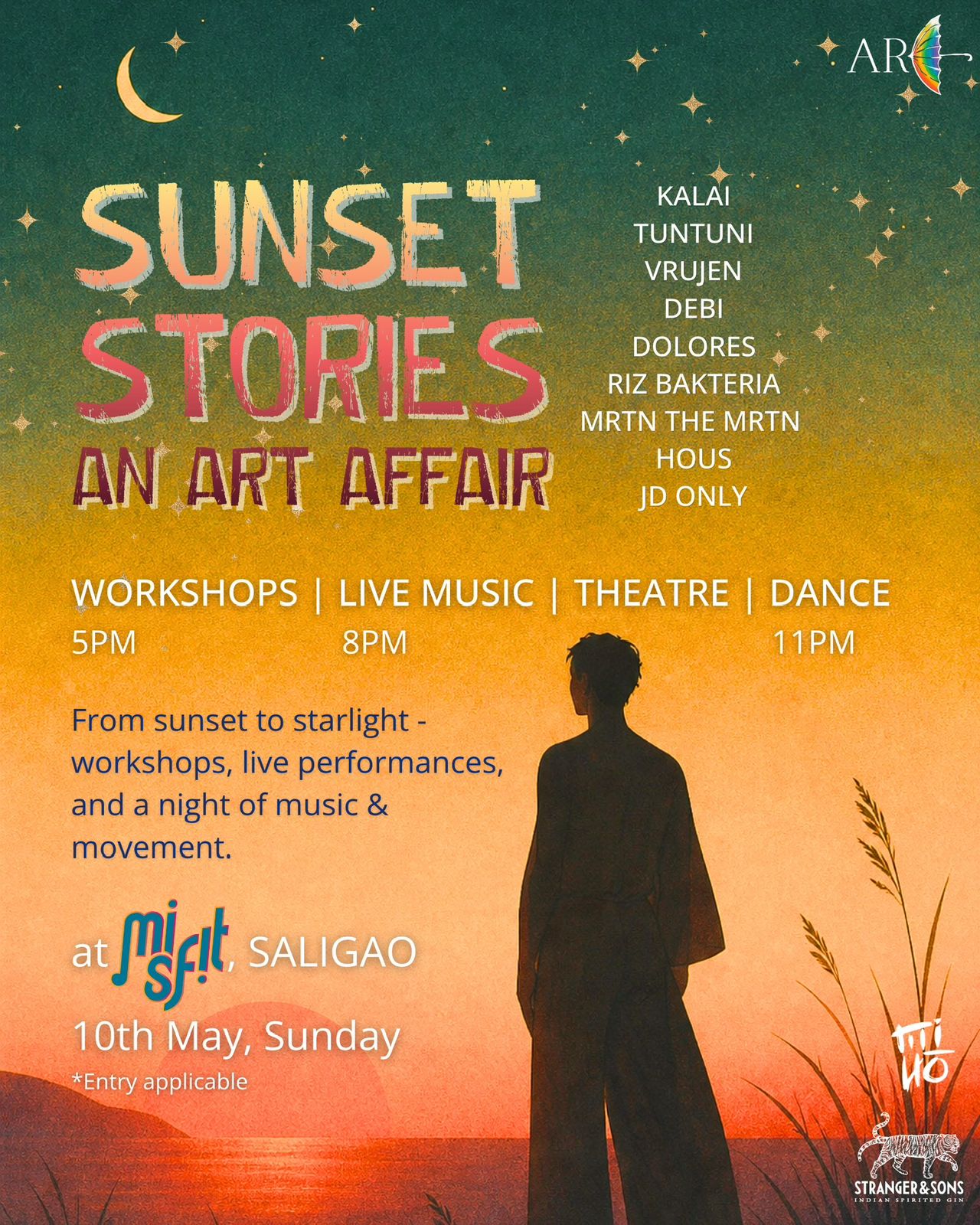 Sunset Stories — event poster