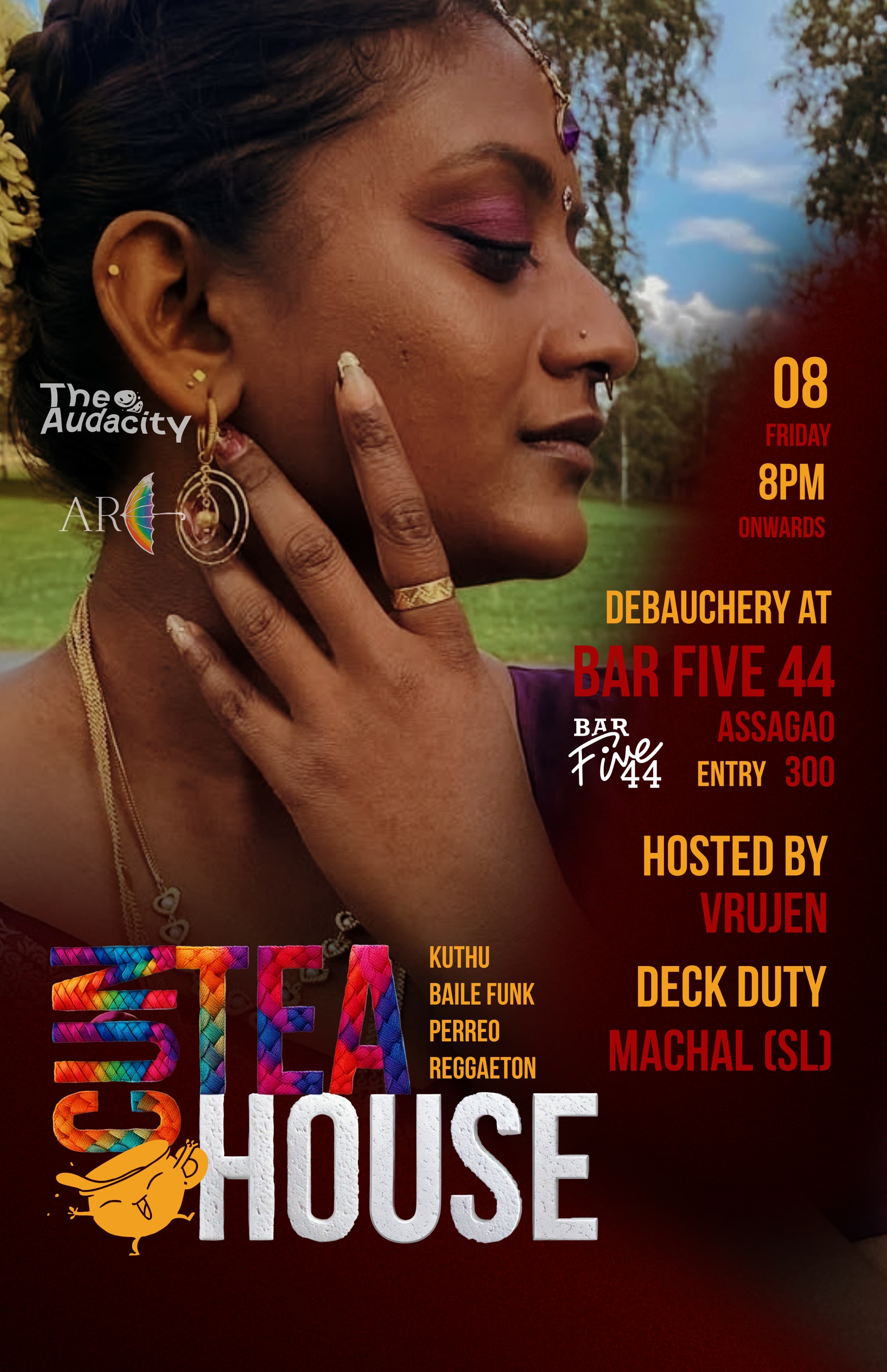 CUNTEA house — event poster