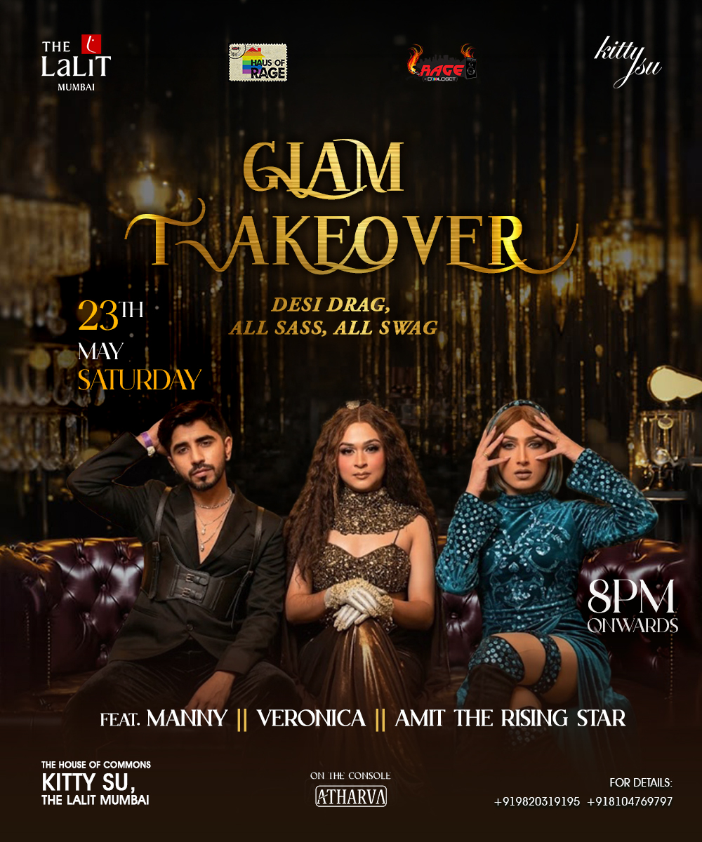 Glam TakeOver — event poster