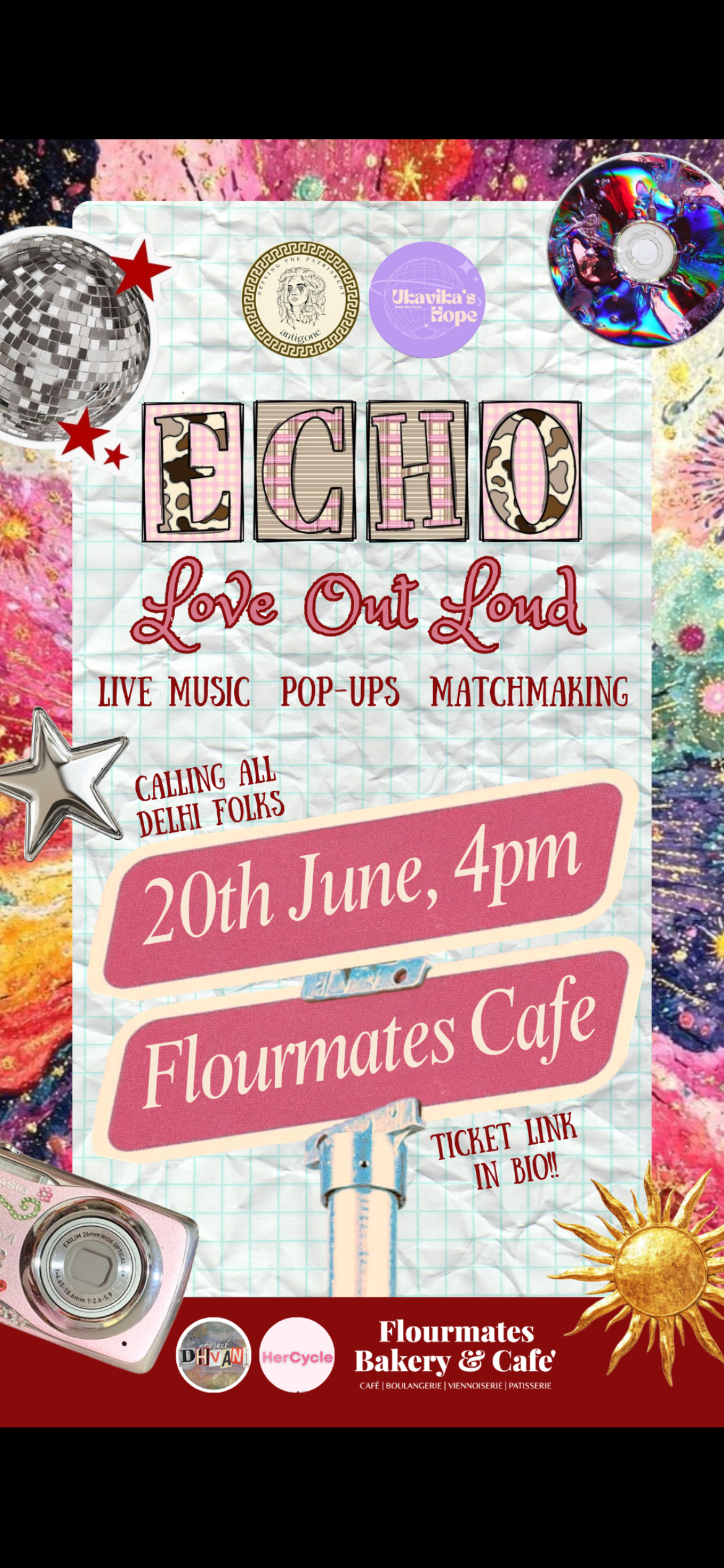 Echo- love out loud poster