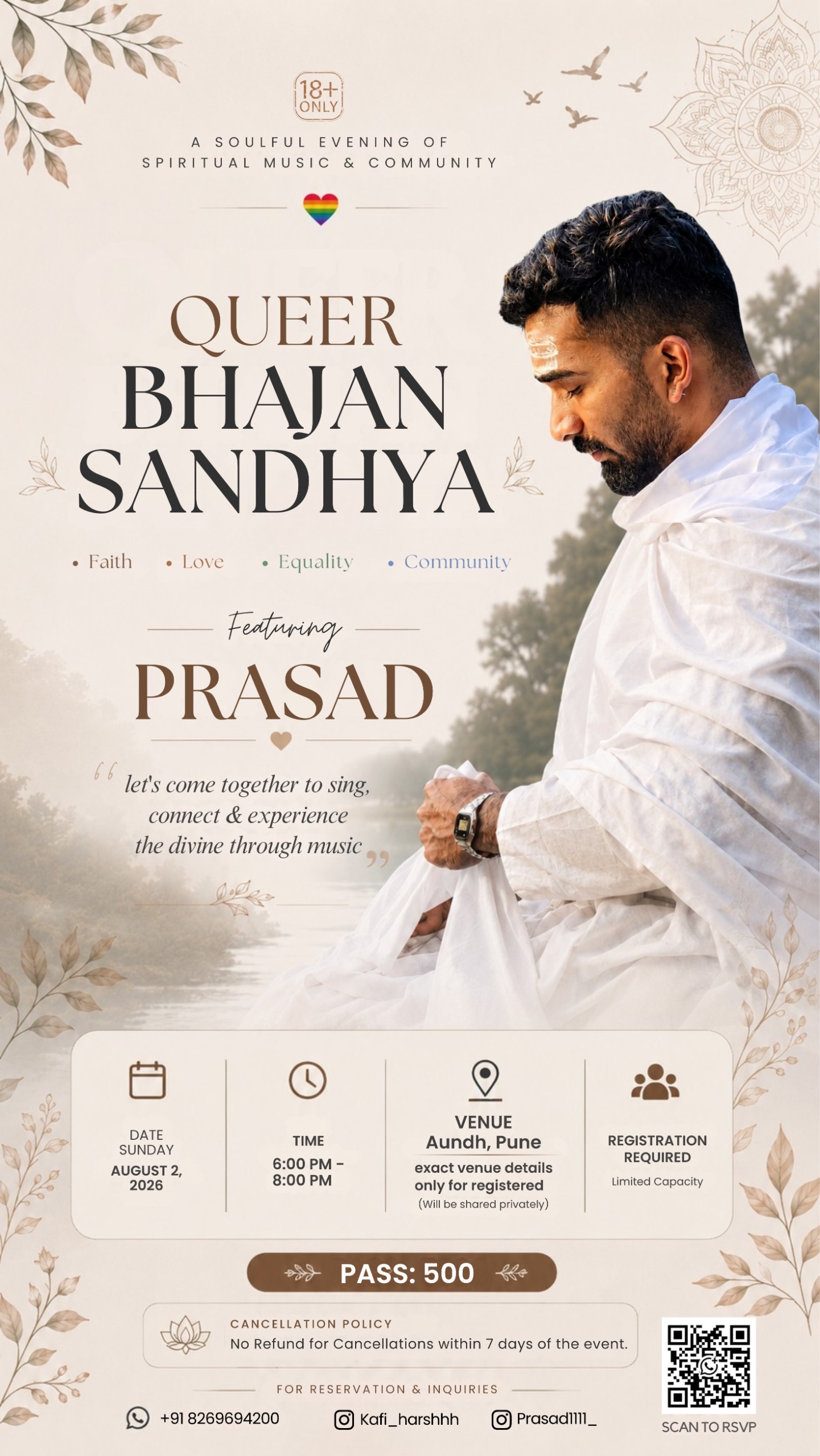 Queer Bhajan Eve poster