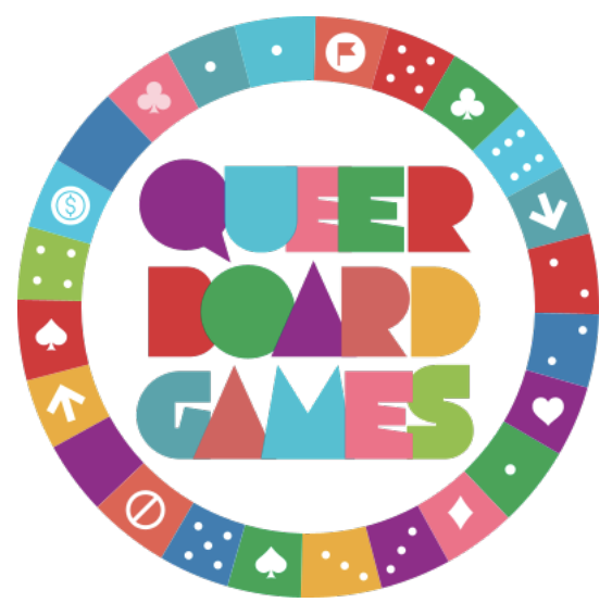 Queer Board Games — event poster